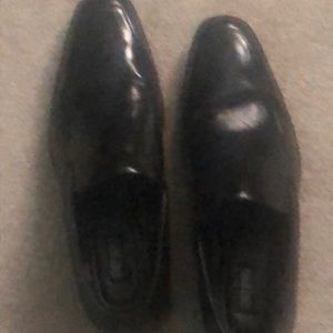 Black shoes from Stacy Adams.